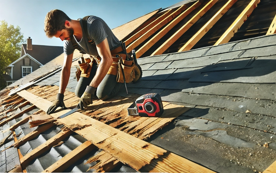 Roof Decking Repair